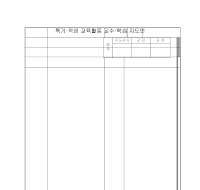 특기적성교육활동교수학습지도안 특기적성교육활동교수학습지도안